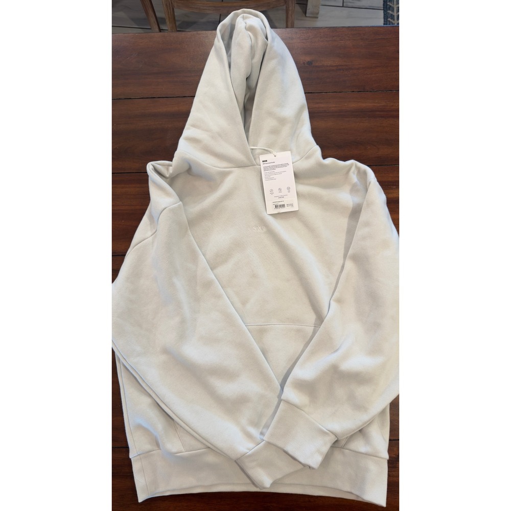 LSKD MVP Oversized Hoodie Digital Mist XS Street Fleece Lined Hood Tonal Logo - Picture 1 of 16